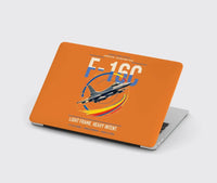 Thumbnail for F-16C Fighting Falcon design on orange MacBook case