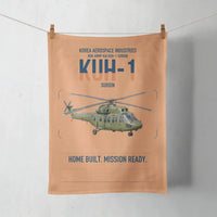 Thumbnail for Korea Aerospace Industries KUH-1 Surion design on orange towel