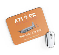Thumbnail for Atlantique 2 Standard 6 design on orange rectangle mouse pad