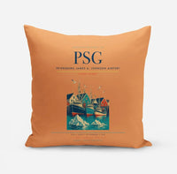 Thumbnail for Petersburg James A. Johnson Airport (PSG) design on orange pillow