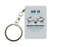 Thumbnail for DJI Air 2S Key Chain design on light gray key chain