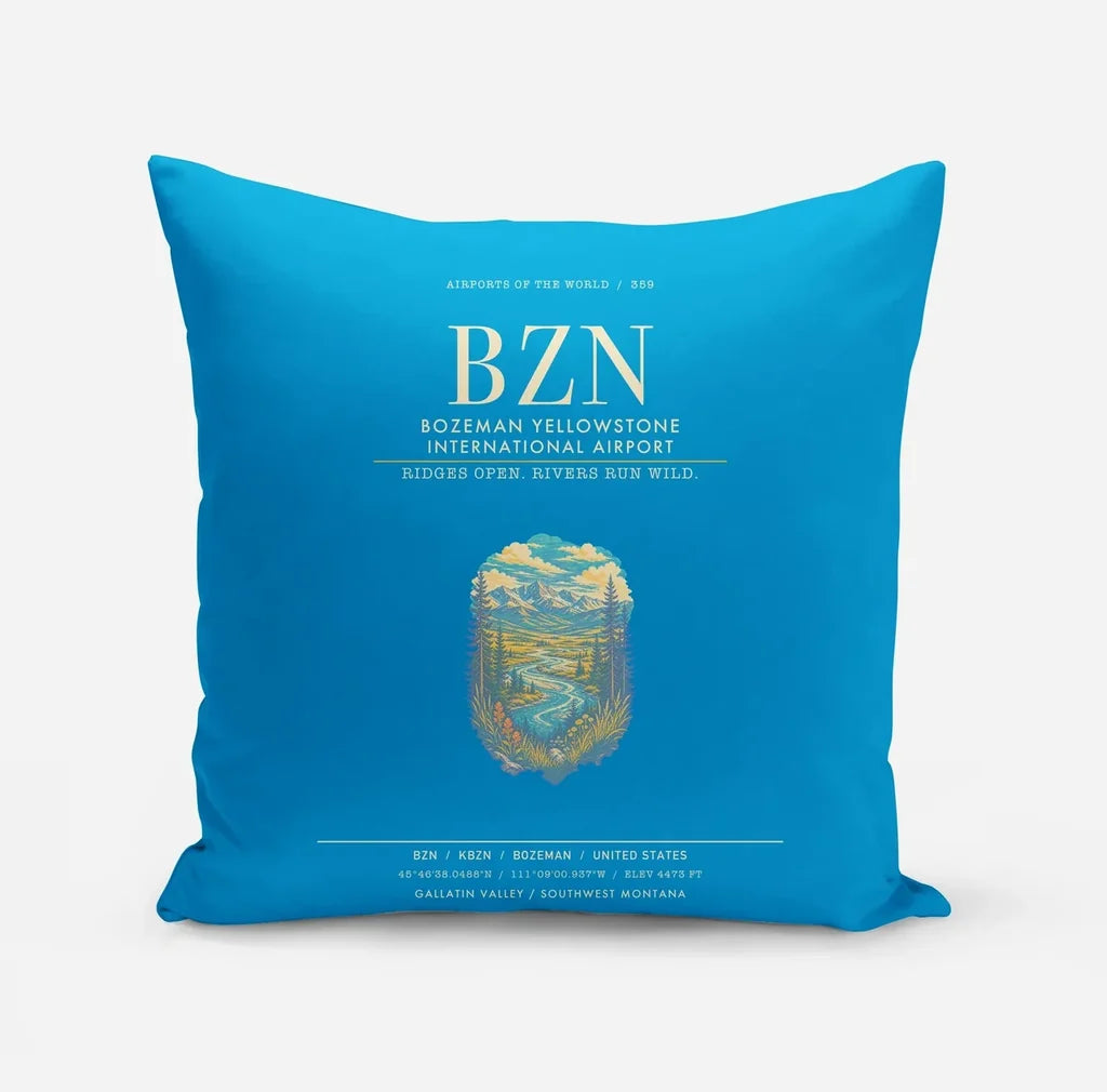 Bozeman Yellowstone International Airport BZN - Turquoise