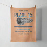 Thumbnail for PEARL 15 design on orange towel