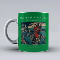 Thumbnail for VINTAGE G4102 - The Final Boarding - Ceramic Mug design on green