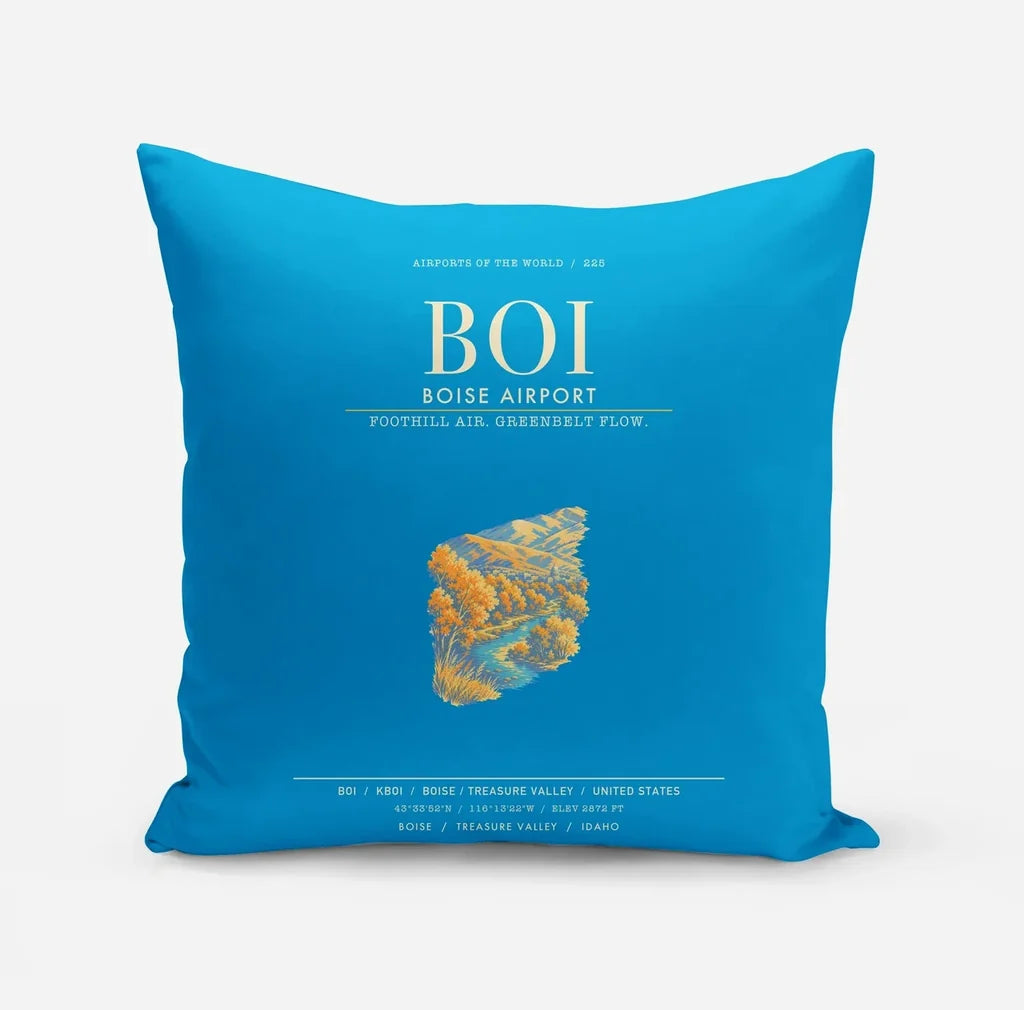 Boise Airport BOI - Turquoise