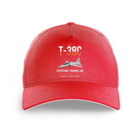 Thumbnail for T-38C Talon design on red printed hat