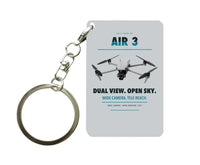 Thumbnail for DJI Air 3 Key Chain design on light gray key chain
