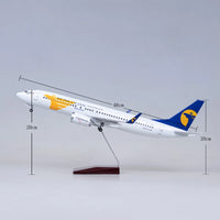 Thumbnail for Mongolian Airlines Boeing 737-800 Airplane Model (1/84 Scale - 47CM) - view 11