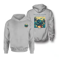 Thumbnail for VINTAGE G4464 - The Fan Jet Whisper - Double-Side Hoodie design on lightgray double side