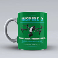 Thumbnail for Inspire 3 Mug design on green dji