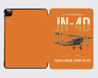 Thumbnail for Curtiss JN-4D Jenny design on orange ipad tablet case