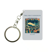 Thumbnail for VINTAGE G4134 - The First Widebody - Designed Key Chain design on lightgray