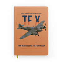 Thumbnail for Bristol Beaufighter TF X design on orange notebook