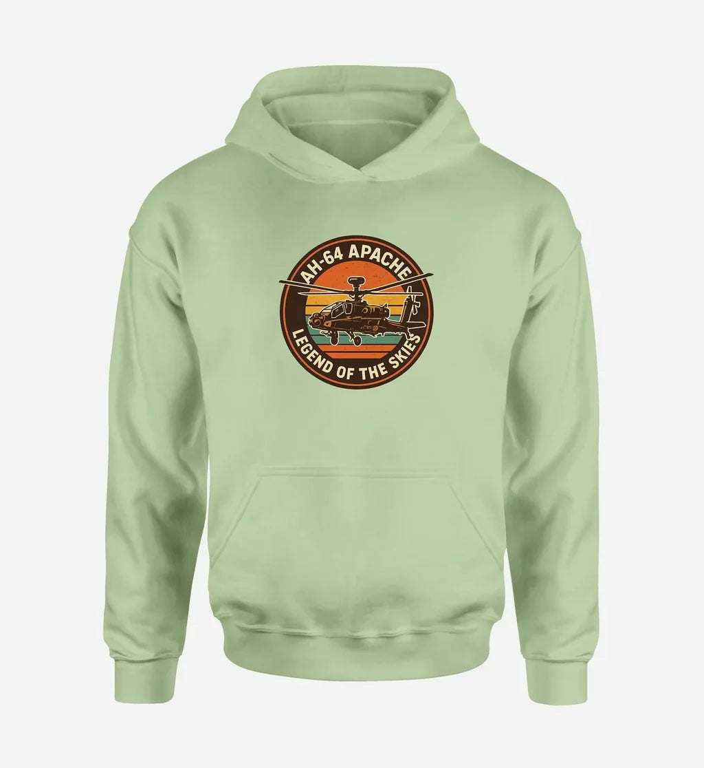 Retro Apache AH-64 Hoodie - view 10