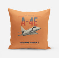 Thumbnail for A-4E Skyhawk design on orange pillow