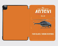 Thumbnail for Bell 407GXi design on orange ipad tablet case