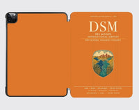 Thumbnail for Des Moines International Airport (DSM) design on orange ipad tablet case
