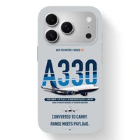 Thumbnail for Airbus A330-200P2F Case design on light gray iphone case