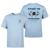 Thumbnail for DJI FlyCart 100 design on light blue t shirt