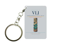 Thumbnail for Bauerfield International Airport VLI — Port Vila Key Chain design on light gray key chain