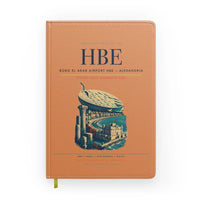 Thumbnail for Borg El Arab Airport (HBE) design on orange notebook
