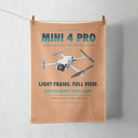 Thumbnail for DJI Mini 4 Pro design on orange towel