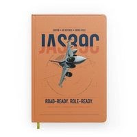 Thumbnail for Saab JAS 39C Gripen design on orange notebook