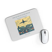 Thumbnail for VINTAGE G4303 - The Runway Light River - Designed Mouse Pads design on lightgray rectangle