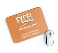 Thumbnail for Cessna Citation Excel design on orange rectangle mouse pad