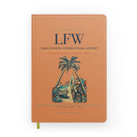 Thumbnail for Lome-Tokoin International Airport (LFW) design on orange notebook