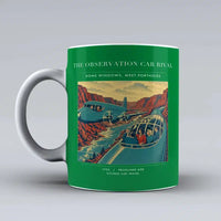 Thumbnail for VINTAGE G4493 - The Observation Car Rival - Ceramic Mug design on green