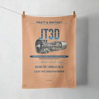 Thumbnail for JT3D design on orange towel