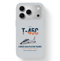 Thumbnail for T-45C Goshawk design on light gray magsafe iphone case, for iPhone 17 Pro