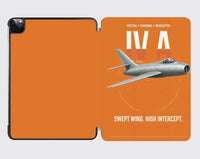 Thumbnail for Dassault Mystère IV A design on orange ipad tablet case