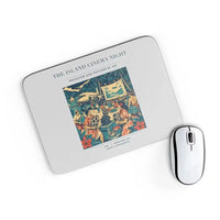 Thumbnail for VINTAGE G4442 - The Island Cinema Night - Designed Mouse Pads design on lightgray rectangle
