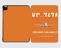 Thumbnail for Boeing KC-767A design on orange ipad tablet case