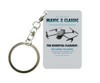 Thumbnail for DJI Mavic 3 Classic Key Chain design on light gray key chain