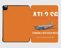 Thumbnail for Atlantique 2 Standard 6 design on orange ipad tablet case