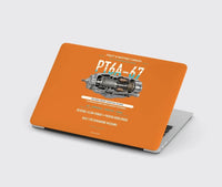 Thumbnail for PT6A-67 design on orange MacBook case