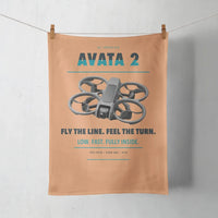 Thumbnail for DJI Avata 2 design on orange towel