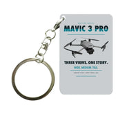 Thumbnail for DJI Mavic 3 Pro Key Chain design on light gray key chain