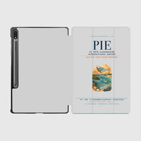 Thumbnail for St. Pete–Clearwater International Airport (PIE) design on light gray samsung tablet tablet case