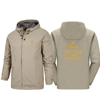 Thumbnail for Keep Calm and Autorotate Rain Jacket - view 10