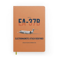 Thumbnail for EA-37B Compass Call design on orange notebook