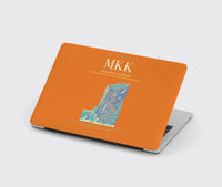 Thumbnail for Molokai Airport (MKK) design on orange MacBook case