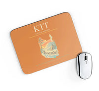 Thumbnail for Kittilä Airport (KTT) design on orange rectangle mouse pad