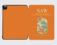 Thumbnail for Narathiwat Airport (NAW) design on orange ipad tablet case