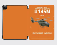 Thumbnail for Airbus Helicopters H145M LUH SOF design on orange ipad tablet case