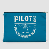Thumbnail for Pilots Looking Down at People Zipper Pouch - view 10