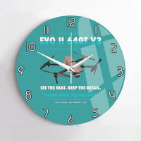 Thumbnail for Autel EVO II Dual 640T V3 design on turquoise no frame wall clock